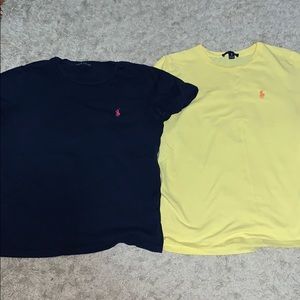 2 Ralph Lauren T-shirts